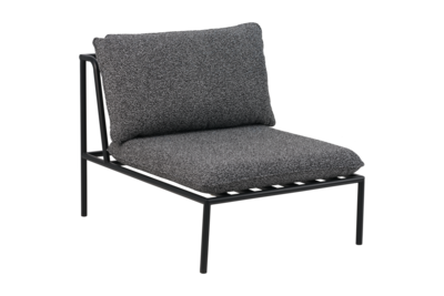 Collier partie centrale Noir/Teddy Ant