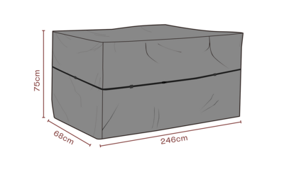 Cover cuisine extérieure Noir