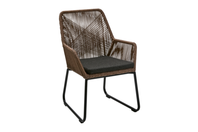 Midway fauteuil Couleur naturelle/noir