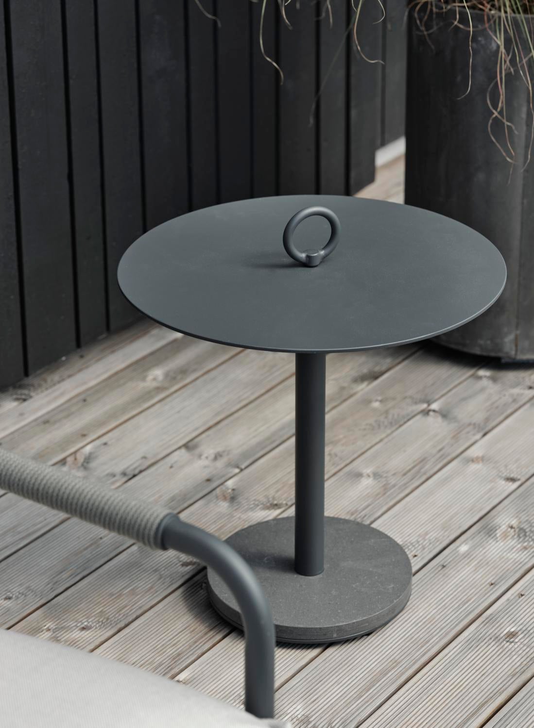 Niobe table d’appoint Anthracite