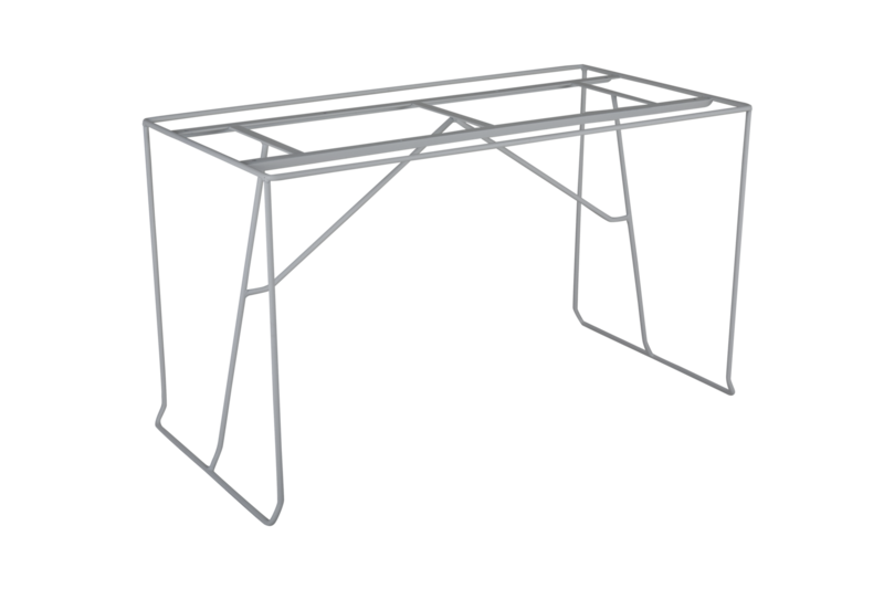 Sinarp pieds de table Galvanisé