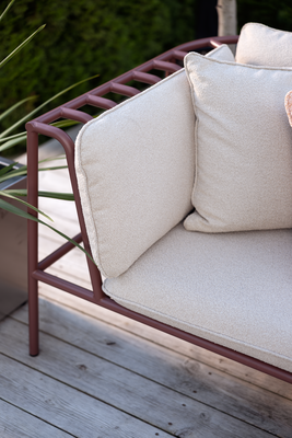 Collier angle Zin Red/Teddy Beige