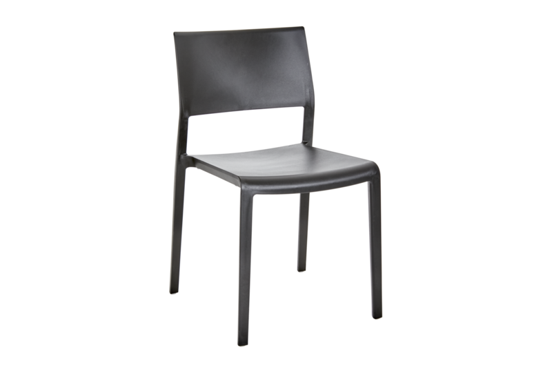 Lilibet chaise de table Noir
