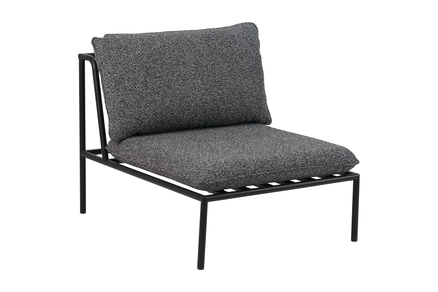 Collier partie centrale Noir/Teddy Ant