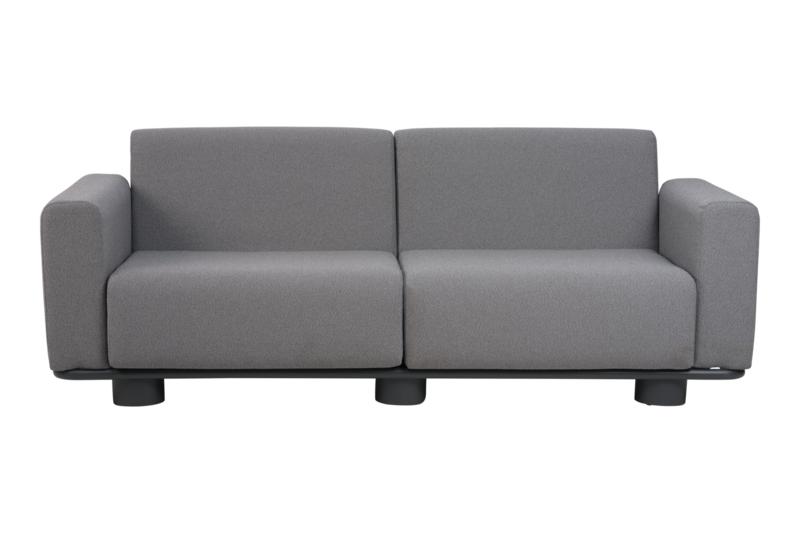 Bolster 1_Soffa_2,5-sits Anthracite/Teddy Grey