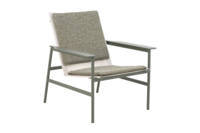 Soro fauteuil lounge Nordic Green/Teddy Verde