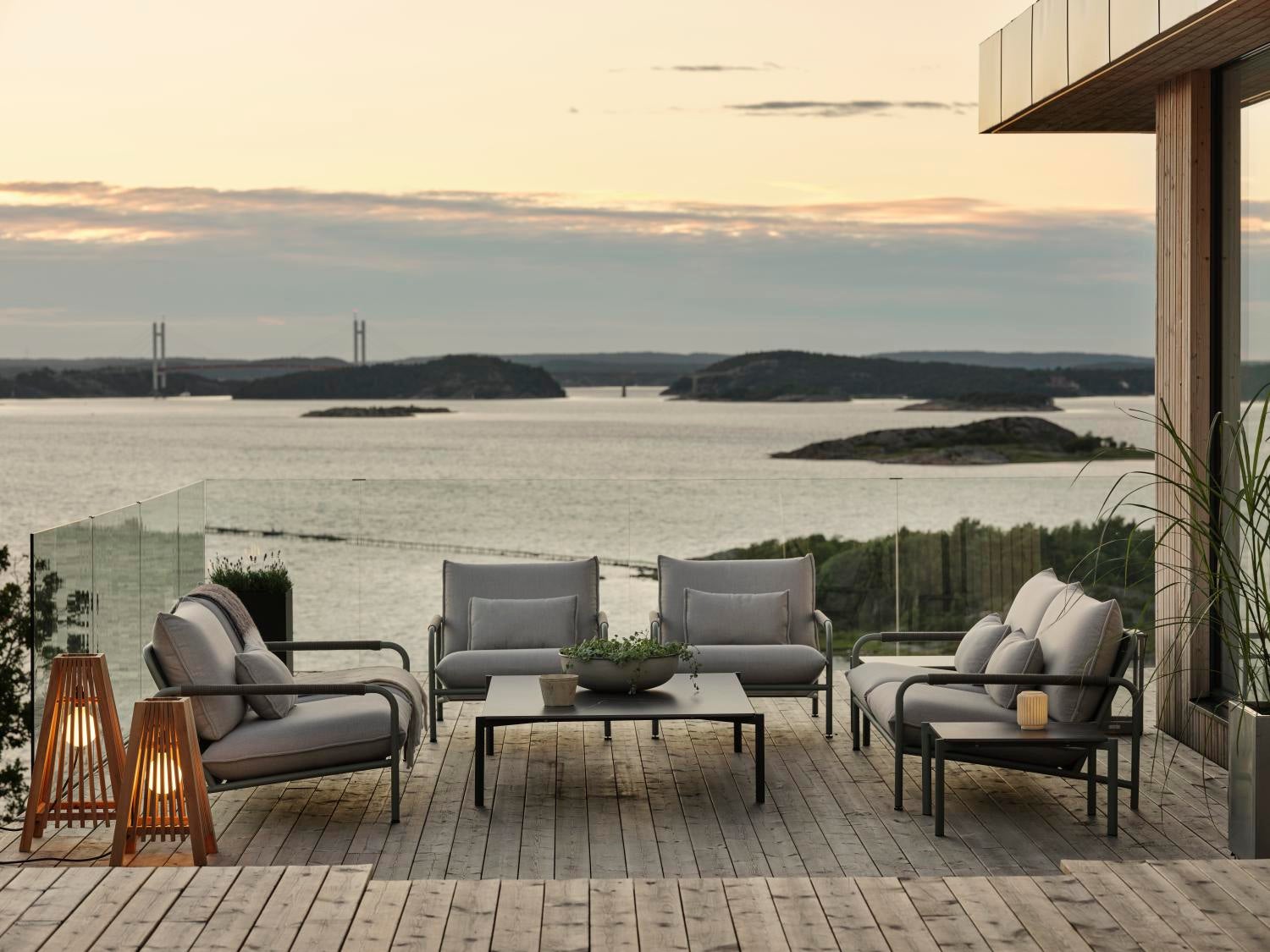 Lerberget Canapé 2,5 places Dusty Green/ash