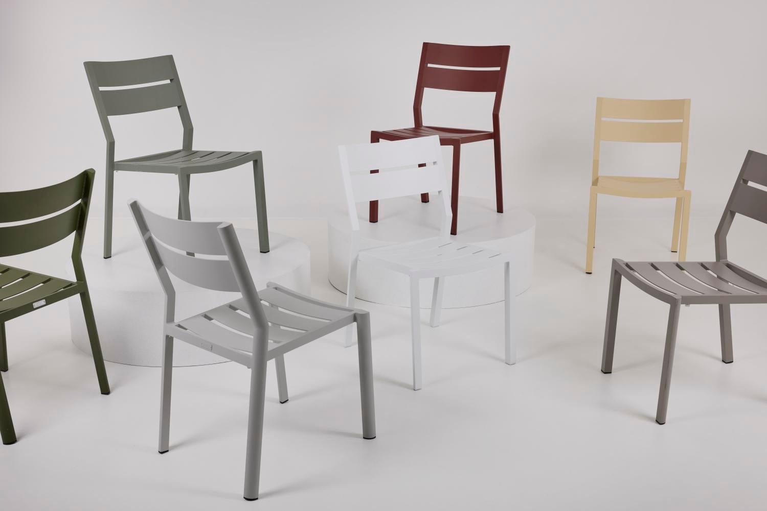 Delia chaise de table Lemon