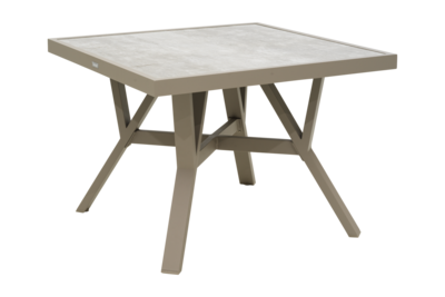 Samvaro High table salon Khaki/sable