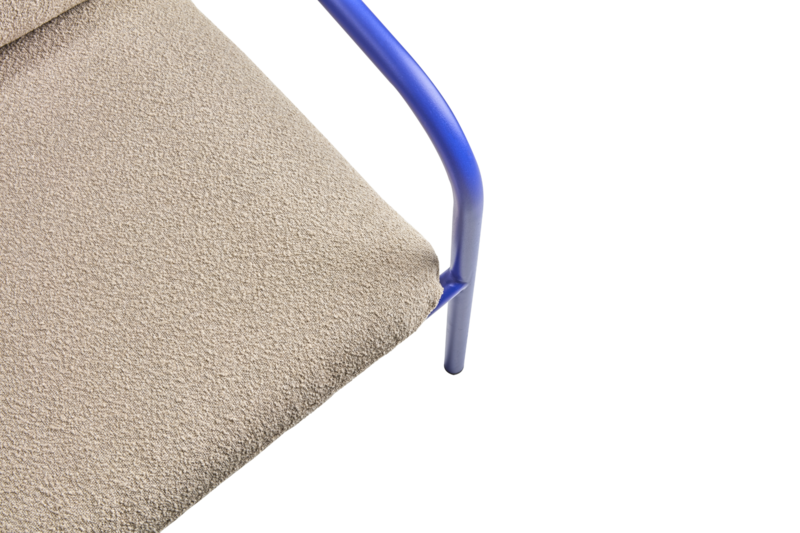 Bendt Canapé 2 places Indigo Blue/Teddy Beige