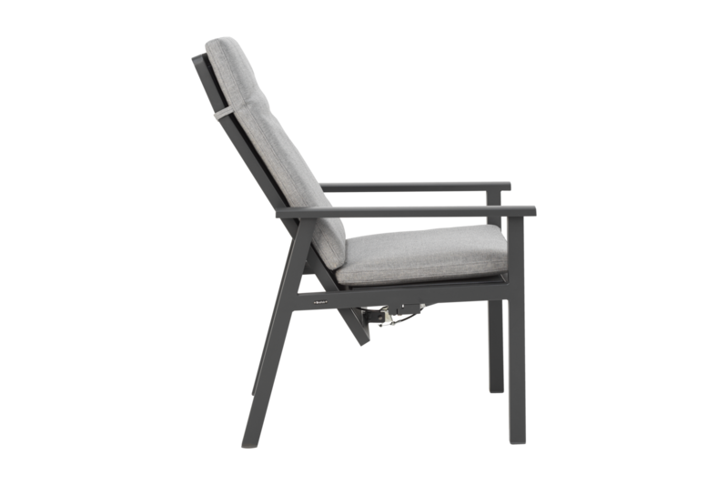 Samvaro fauteuil avec dossier réglable Anthracite/Pearl grey