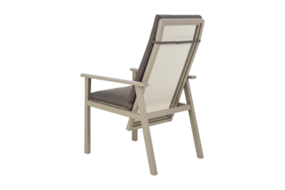 Samvaro fauteuil avec dossier réglable Khaki/Soft Dawn