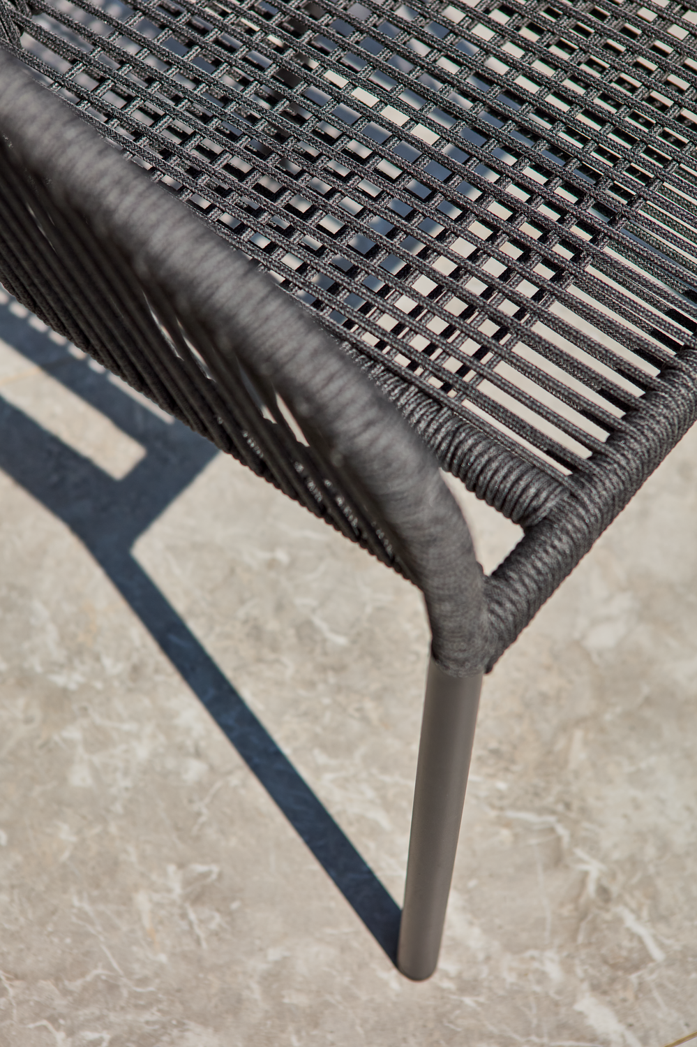 Delta fauteuil Noir/Teddy Black