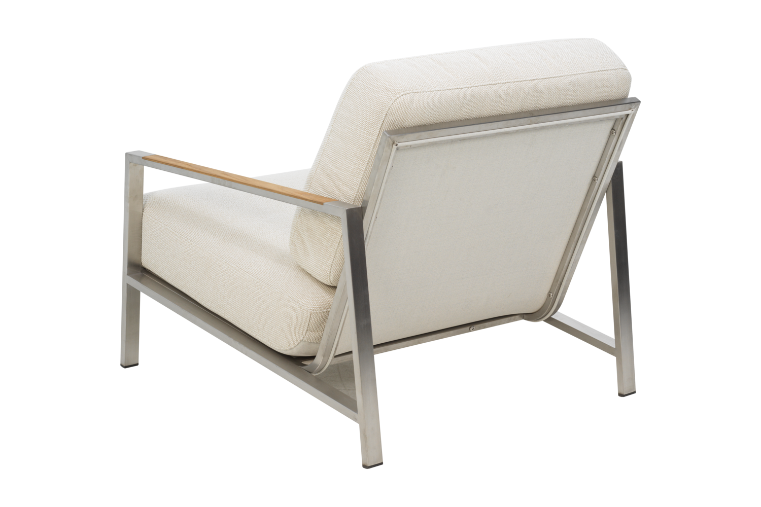 Naos fauteuil Stainless Steel/Dot Beige