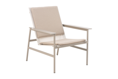 Soro fauteuil lounge Khaki/Teddy Beige