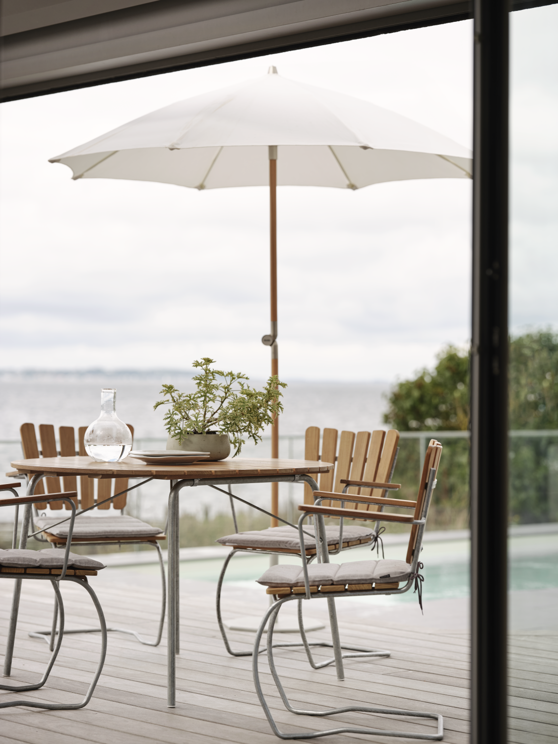 Dubai coussin de chaise Gris clair