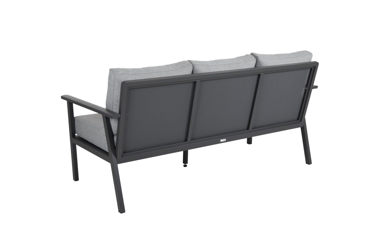 Samvaro High Canapé 3 places Anthracite/Pearl grey