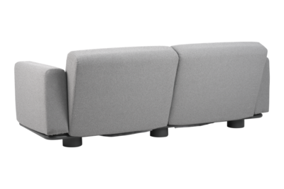 Bolster 1_Soffa_2,5-sits Anthracite/Teddy Grey