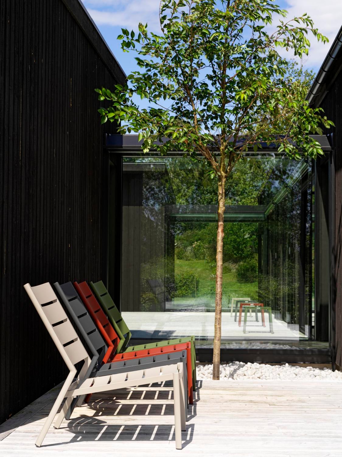 Delia fauteuil lounge Anthracite