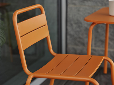 Nera chaise enfant Orange