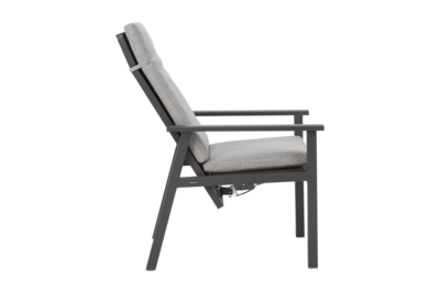 Samvaro fauteuil avec dossier réglable Anthracite/Pearl grey