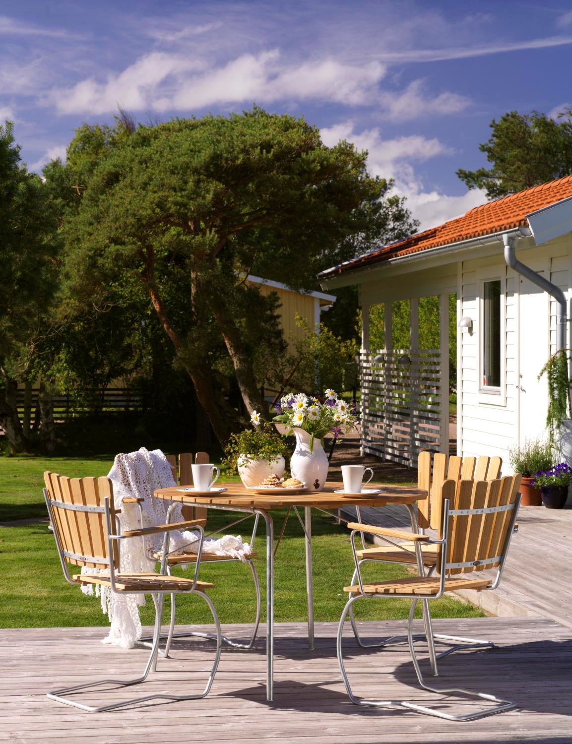 56:an fauteuil Couleur naturelle/gris