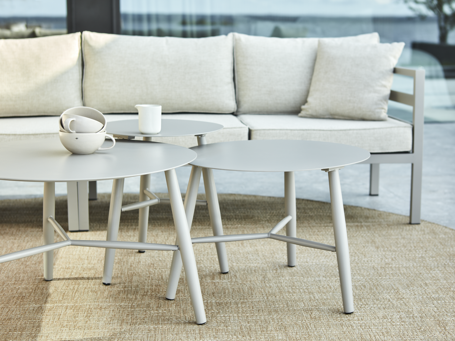 Weldon salon de jardin Khaki/Sand