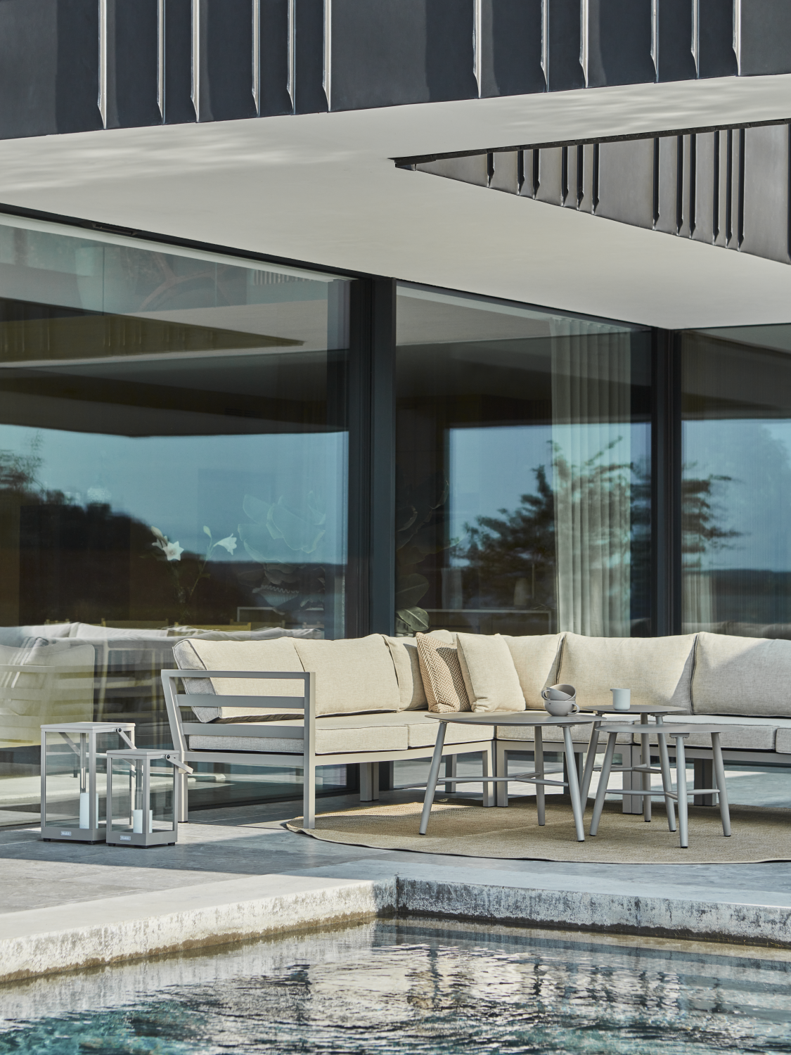 Weldon salon de jardin Khaki/Sand