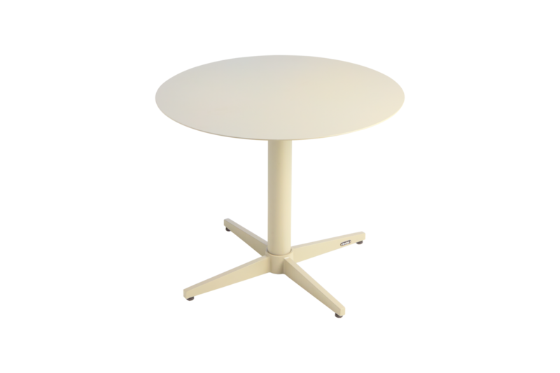 Mill table salon Pearl white