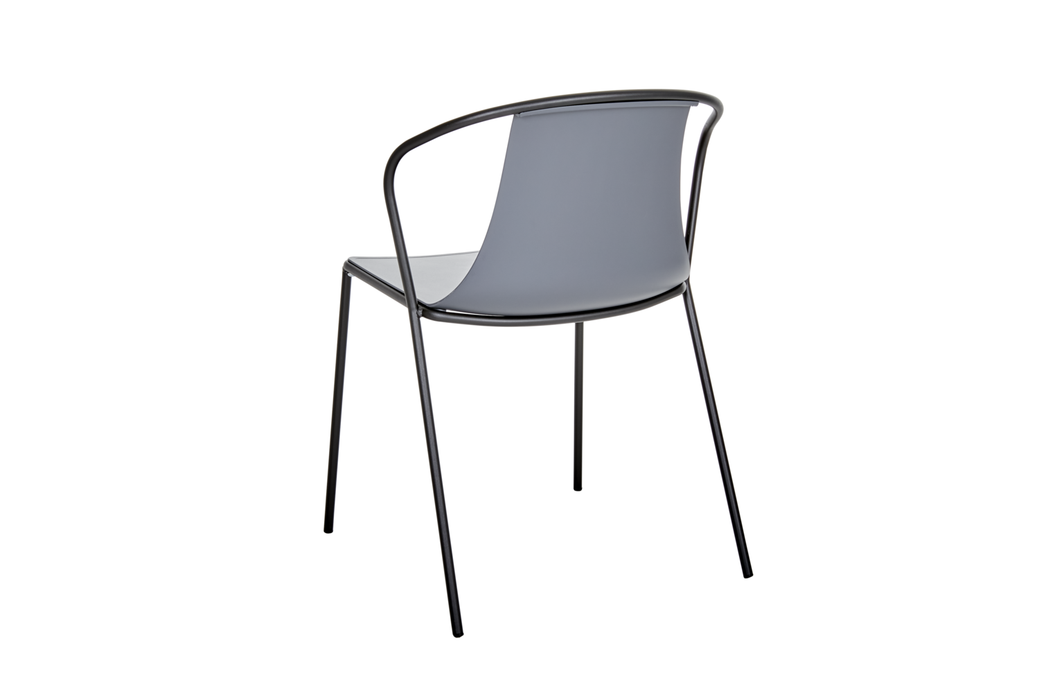 Kasia chaise de table Gris/noir