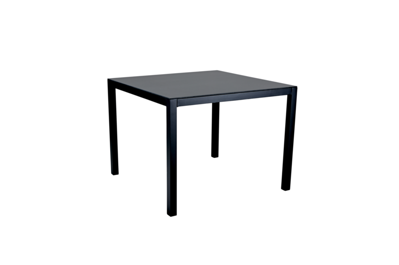 Rana table salon Noir/anthracite