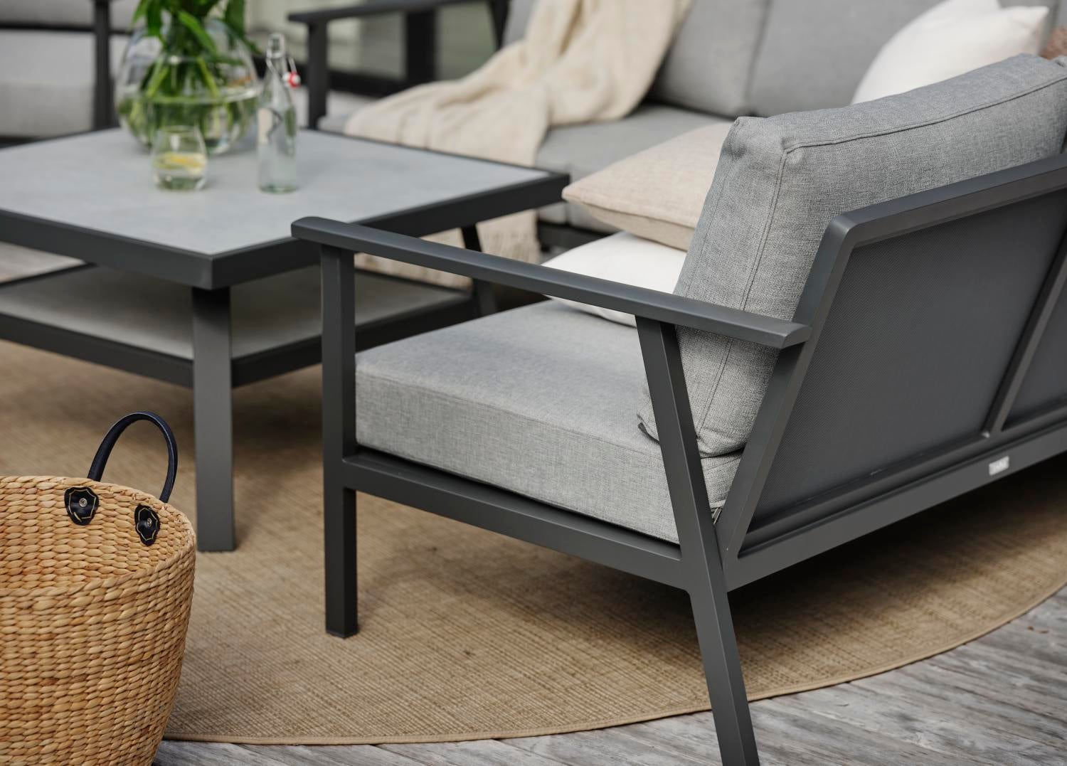 Samvaro Low terminer Anthracite/Pearl grey