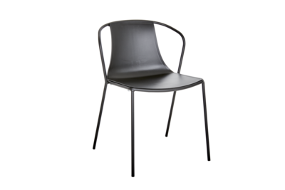 Kasia chaise de table Noir/noir