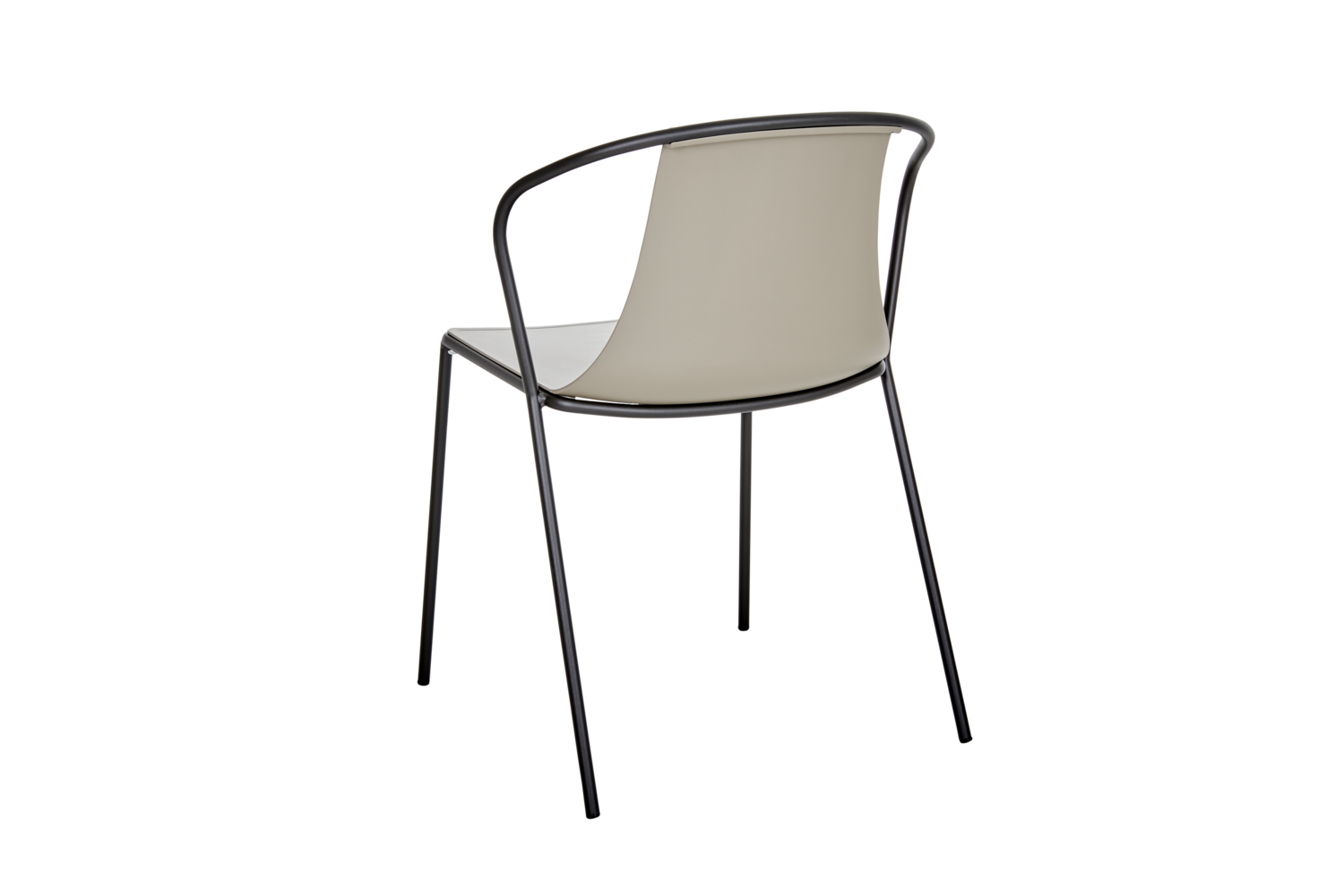 Kasia chaise de table Mineral Grey/Black