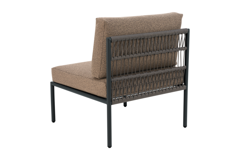 Reno partie centrale Black/Raw Peanut