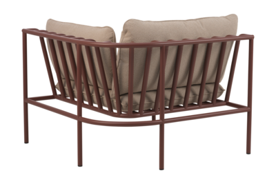 Collier angle Zin Red/Teddy Beige