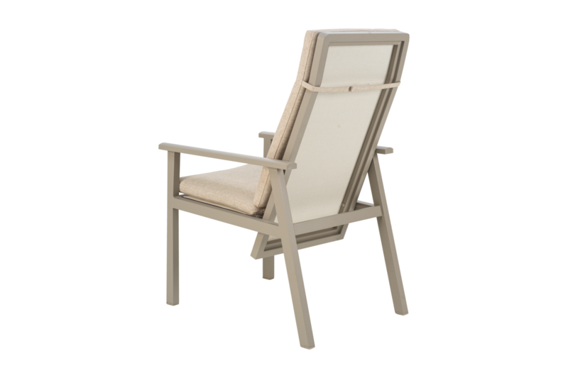 Samvaro fauteuil avec dossier réglable Khaki/Sand