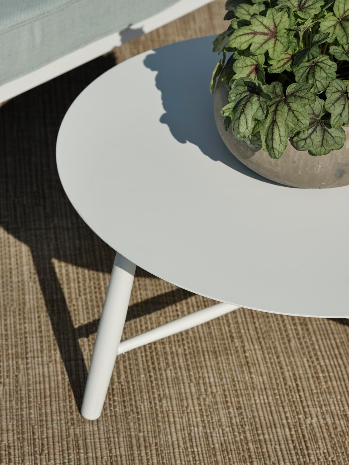 Vannes table salon Blanc