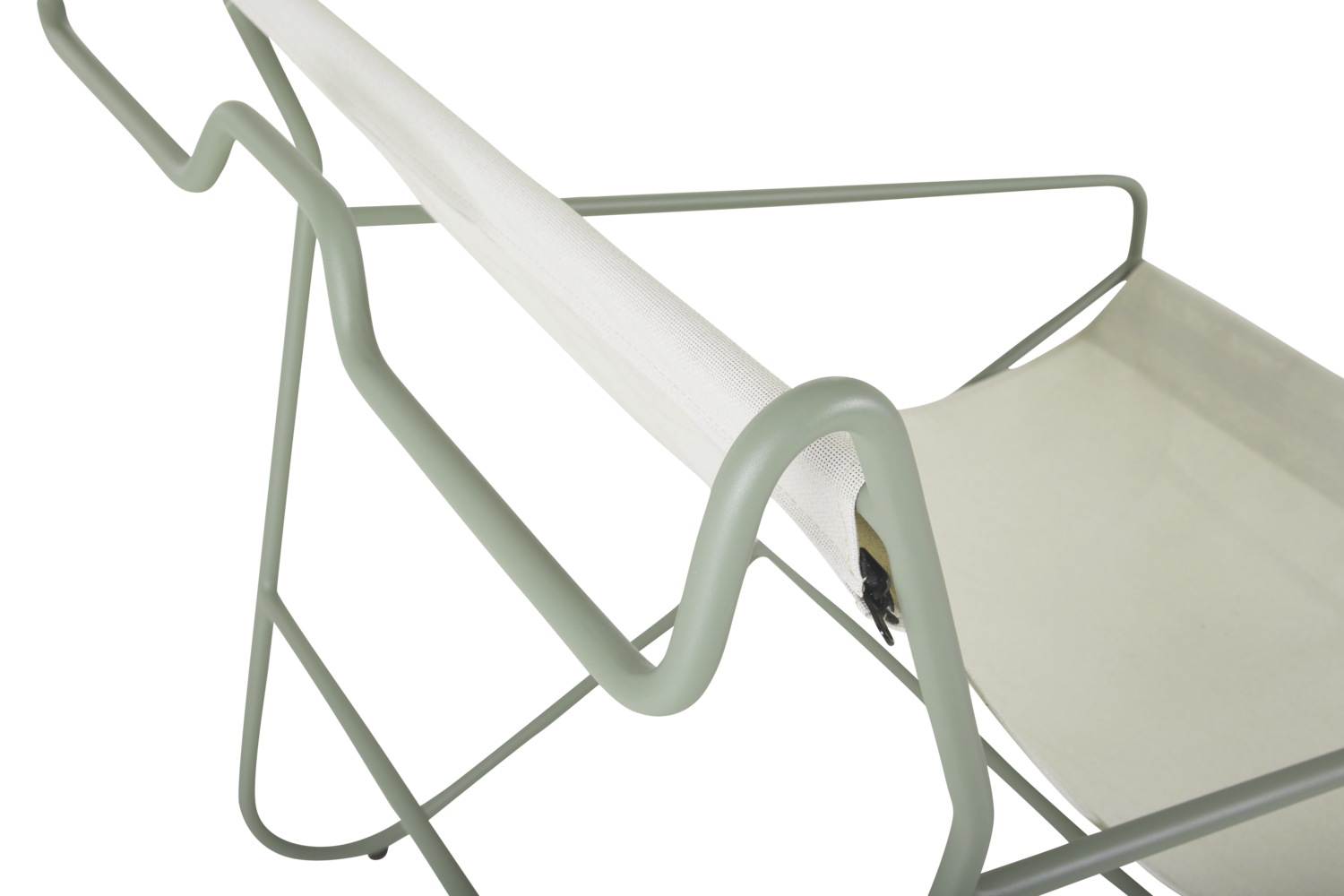 Poul Chair fauteuil lounge Dustygreen_Offwhite