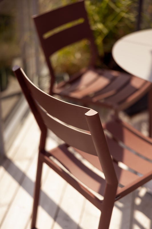 Delia chaise de table Zin Red