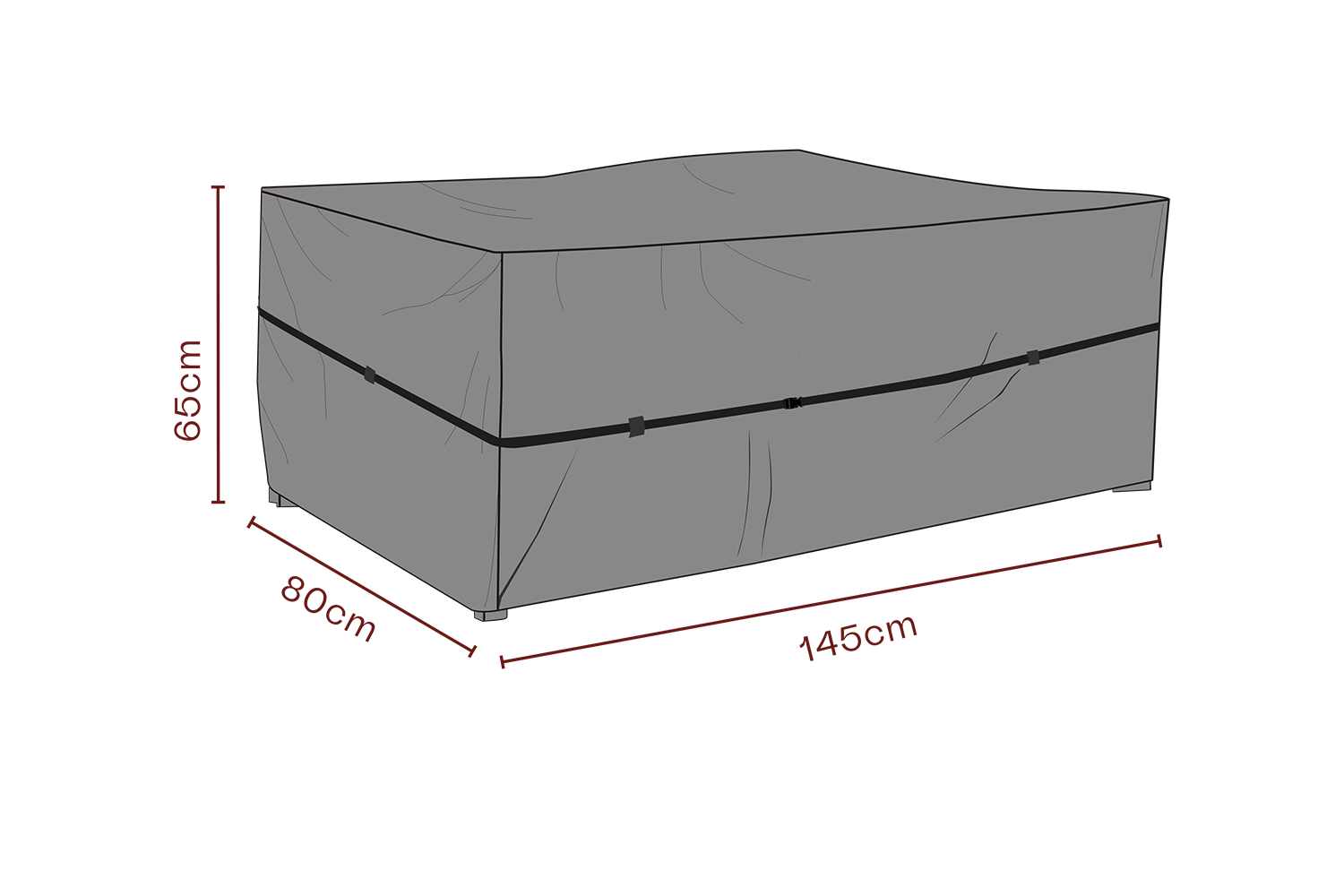 Cover canapé Black-Breathable