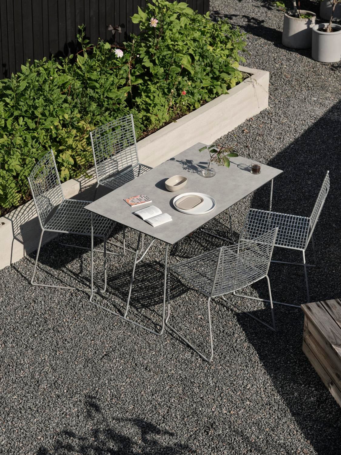 Laminate planche de table Beige/terrazzo