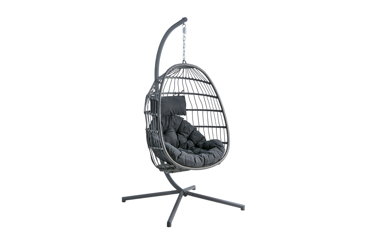 Illora fauteuil suspendu Gris/gris