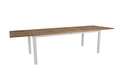 Lyon table à manger Light Grey/Teak