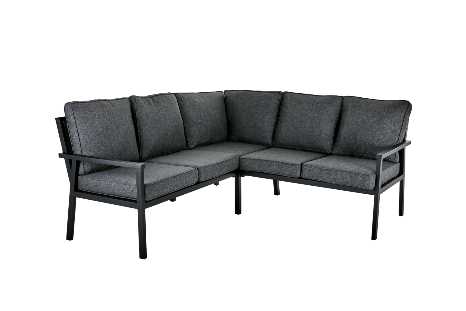 Rana salon de jardin Noir/Onyx