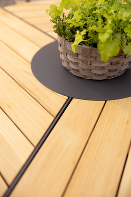 Peace Wood table à manger Antracit/Natur