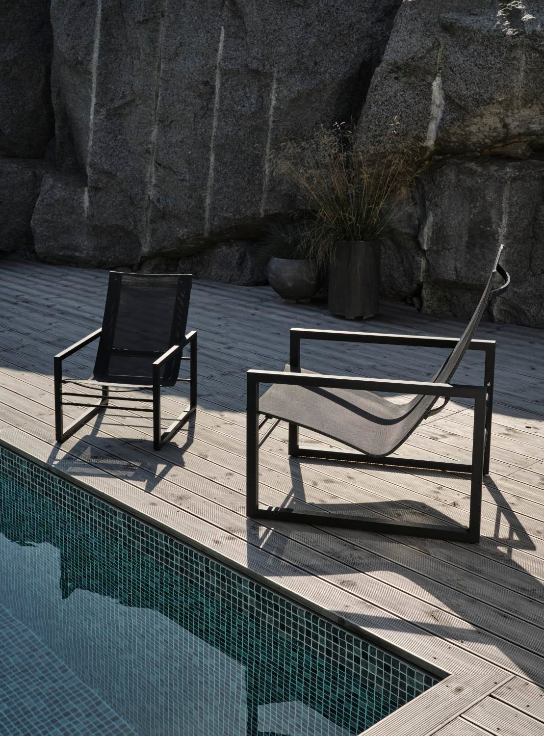 Vevi chaise enfant Noir/Anthracite