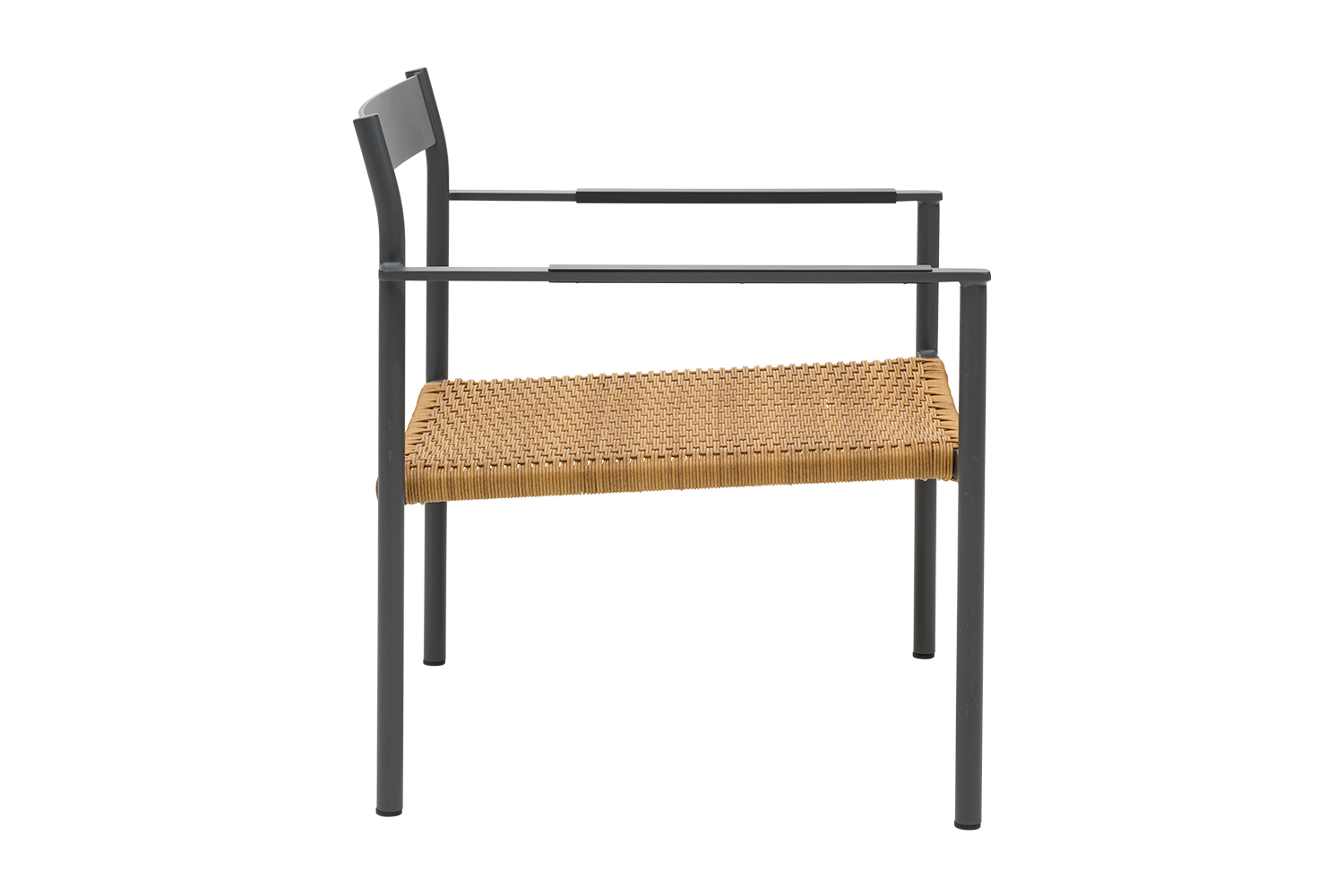 DK fauteuil lounge Antracit/Natur