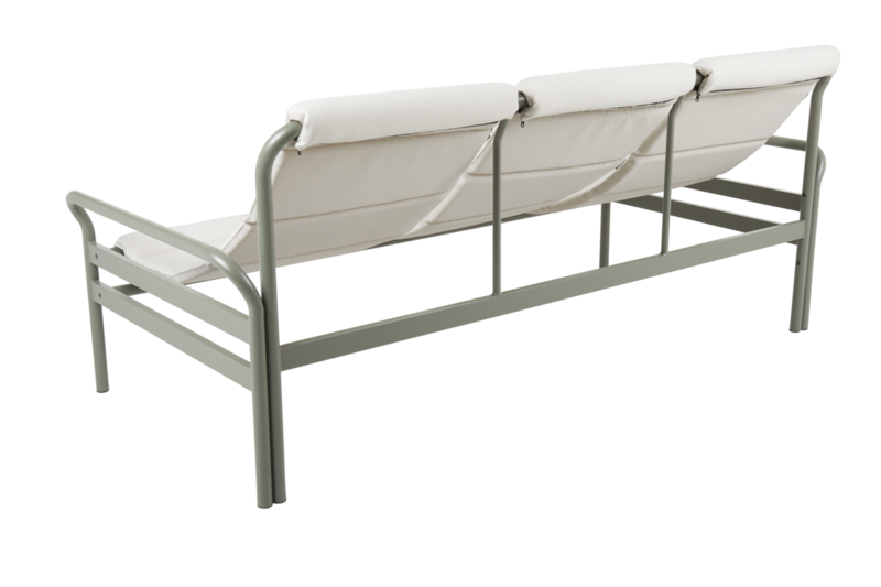 Sling Canapé 3 places Nordic Green/Vanilla White
