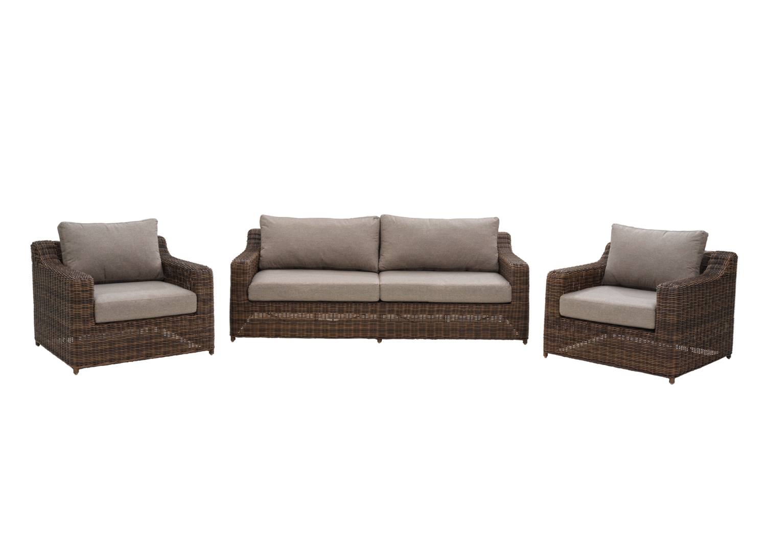 Glendon fauteuil Dark Brown/Soft Moose